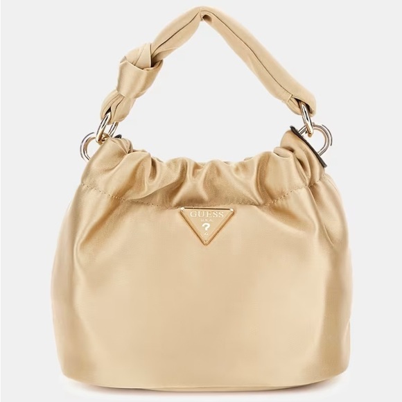 Guess Handbags - Guess Gold Shoulder Bag with Elegant Design